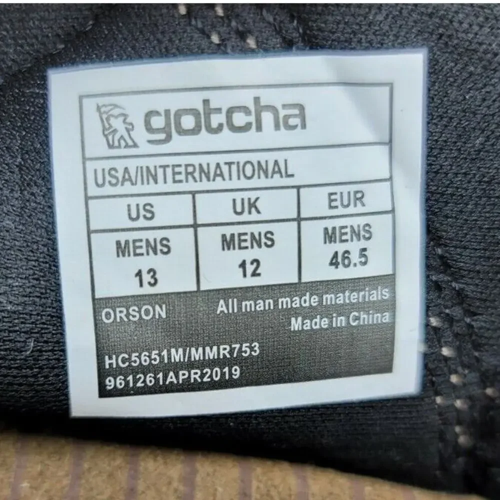 Gotcha Sandals Mens 13 Orson Outdoor Brown Sport Hiking Open Toe Summer Spring‎